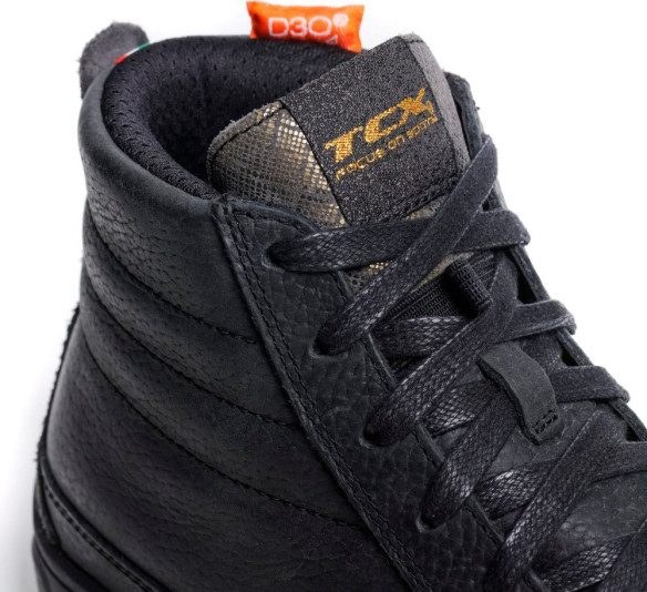 Ghete Moto Dama Street 3 WP Black/Black/Gold 25