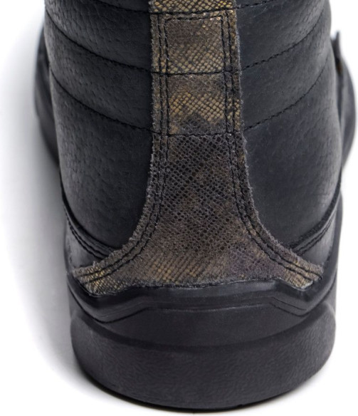 Ghete Moto Dama Street 3 WP Black/Black/Gold 25