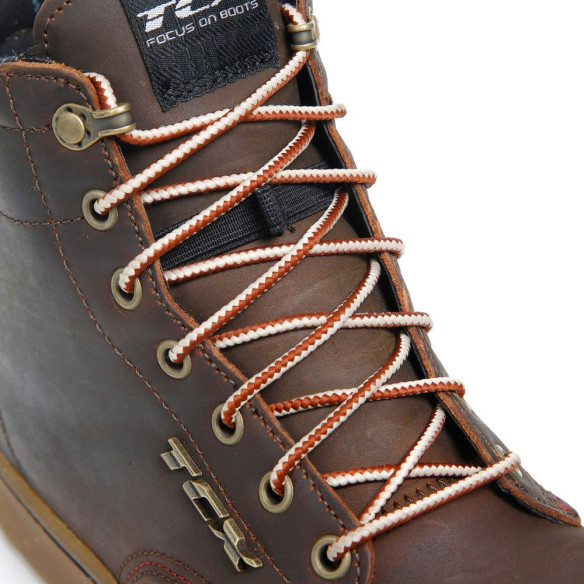 Ghete Moto Dartwood WP Brown 25
