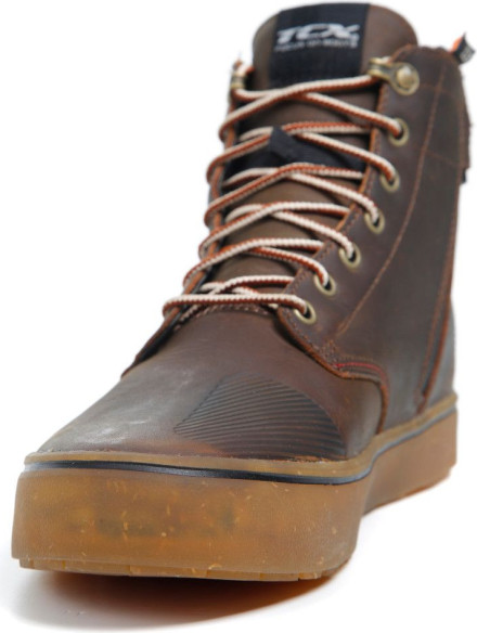 Ghete Moto Dartwood WP Brown 25