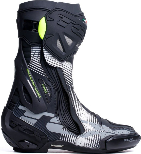 Cizme Moto Racing RT/Race Pro Air Black/White/Grey 25