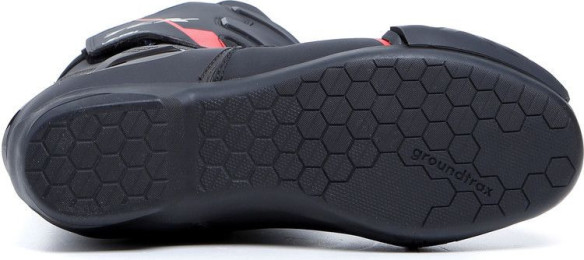 Cizme Moto Racing S/TR1 Black/Rred/White 25