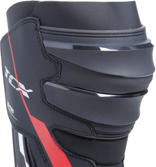 Cizme Moto Racing S/TR1 Black/Rred/White 25