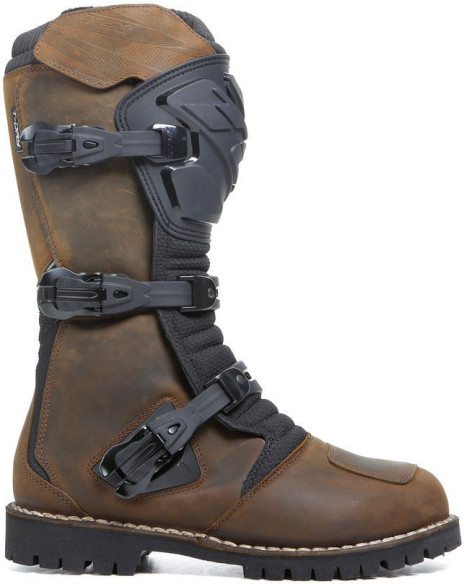 Cizme Moto Touring Drifter WP Dark/Brown 25