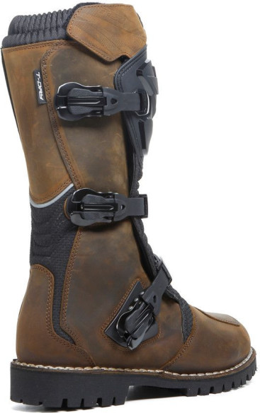 Cizme Moto Touring Drifter WP Dark/Brown 25