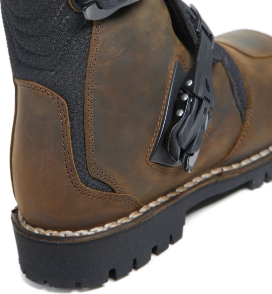 Cizme Moto Touring Drifter WP Dark/Brown 25