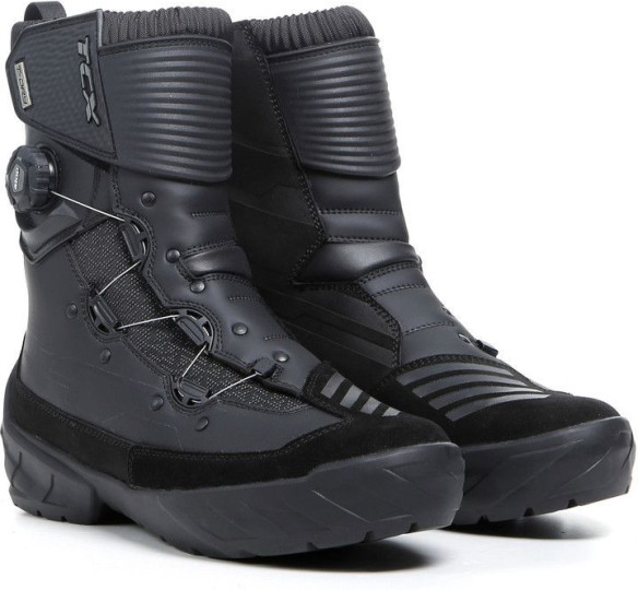Ghete Moto Touring Infinity 3 Mid WP Black 25