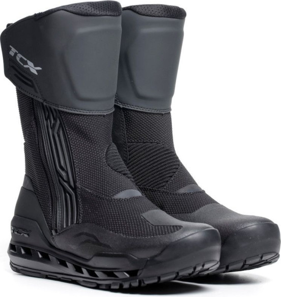 Cizme Moto Touring Clima 2 Surround Gore/Tex Black/Dark/Grey 25