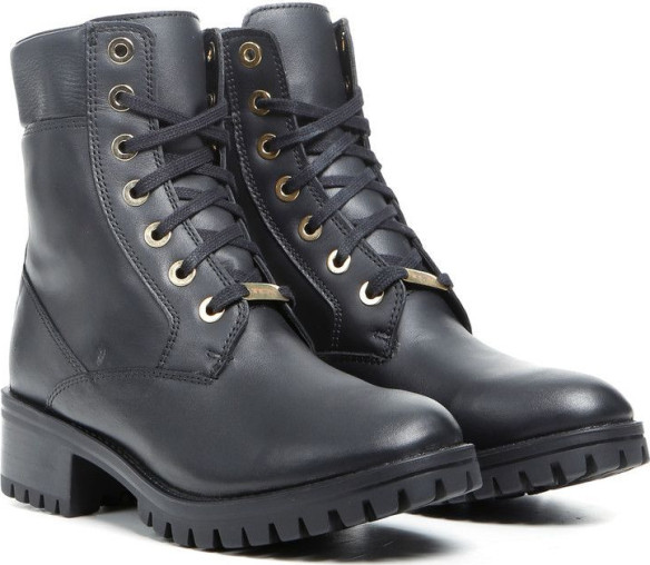 Ghete Moto Dama Lady Smoke WP Black 25