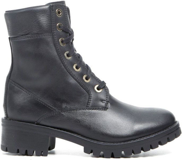Ghete Moto Dama Lady Smoke WP Black 25
