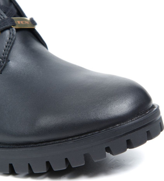 Ghete Moto Dama Lady Smoke WP Black 25