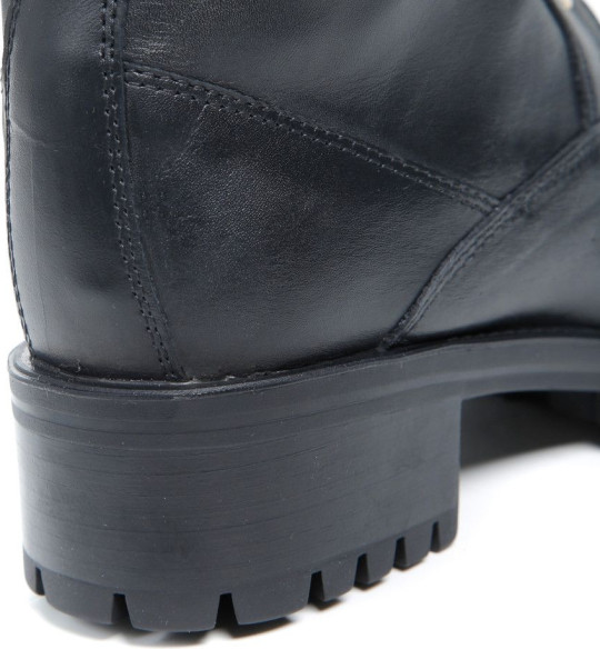 Ghete Moto Dama Lady Smoke WP Black 25