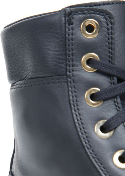 Ghete Moto Dama Lady Smoke WP Black 25