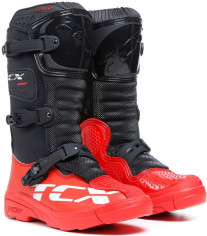 Cizme Moto MX/Enduro Copii Comp Kid Black/Red 25