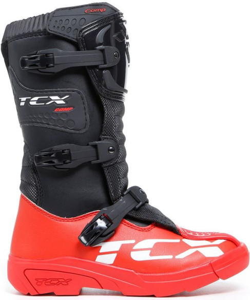 Cizme Moto MX/Enduro Copii Comp Kid Black/Red 25