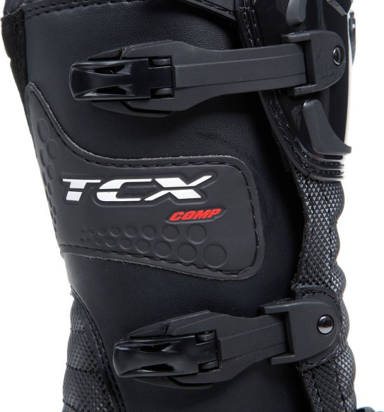 Cizme Moto MX/Enduro Copii Comp Kid Black/Red 25