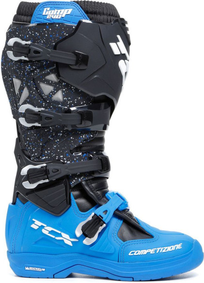 Cizme Moto MX/Enduro Comp Evo 2 Michelin Black/Blue 25