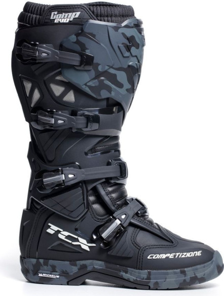 Cizme Moto MX/Enduro Comp Evo 2 Michelin Black/Camo 25