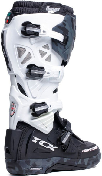 Cizme Moto MX/Enduro Comp Evo 2 Michelin Black/White/Camo 25