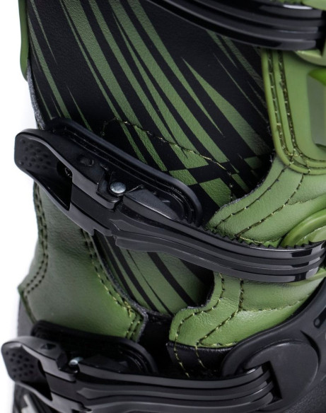 Cizme Moto MX/Enduro X/Blast Black/Green/Yellow 25