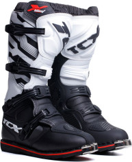 Cizme Moto MX/Enduro X/Blast Black/White/Red 25