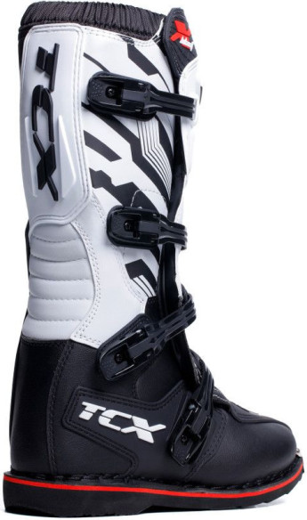 Cizme Moto MX/Enduro X/Blast Black/White/Red 25