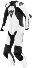 Combinezon Moto Piele Laguna Seca 1PC Perf. White/Black 25