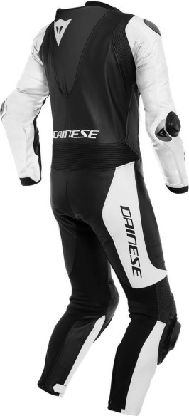 Combinezon Moto Piele Laguna Seca 1PC Perf. White/Black 25