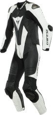 Combinezon Moto Piele Laguna Seca 1PC Perf. S/T Black/White 25