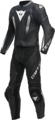 Combinezon Moto Piele Laguna Seca 5 2PCS Perf. Black/Black/White 25