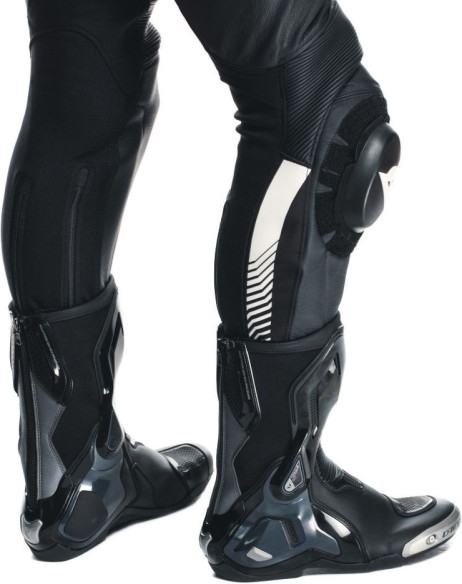 Combinezon Moto Piele Laguna Seca 5 2PCS Perf. Black/Black/White 25