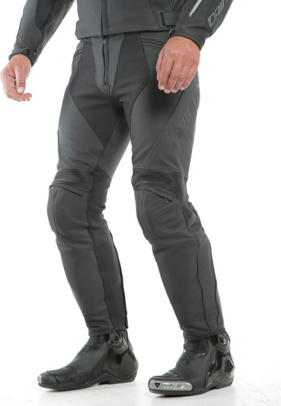 Pantaloni Moto Piele Pony 3 Black/Matt 25