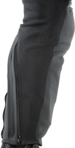 Pantaloni Moto Piele Pony 3 S/T Black/Matt 25