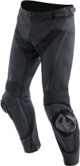 Pantaloni Moto Piele Delta 4 S/T Black/Black 25