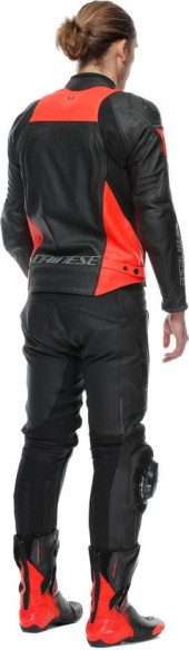 Pantaloni Moto Piele Delta 4 Perf. Black/Black 25