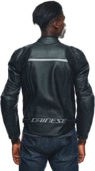 Geaca Moto Piele Racing 4 S/T Black/Black 25