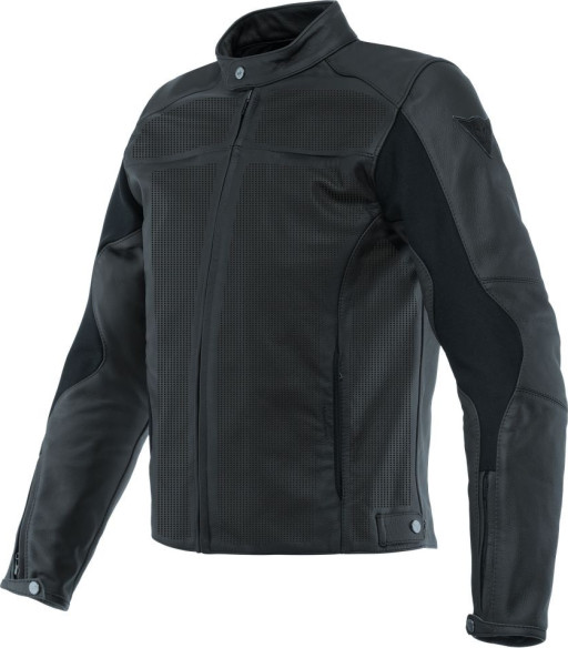 Geaca Moto Piele Razon 2 Perf. Black 25