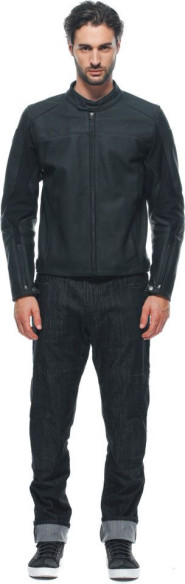 Geaca Moto Piele Razon 2 Perf. Black 25