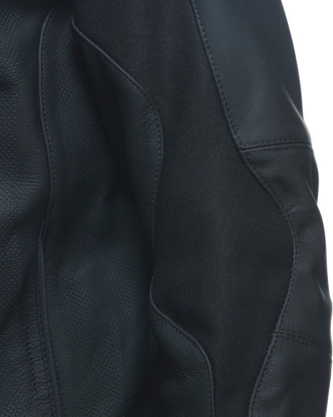 Geaca Moto Piele Razon 2 Perf. Black 25