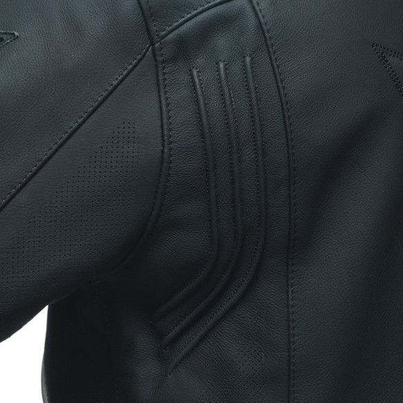 Geaca Moto Piele Razon 2 Perf. Black 25