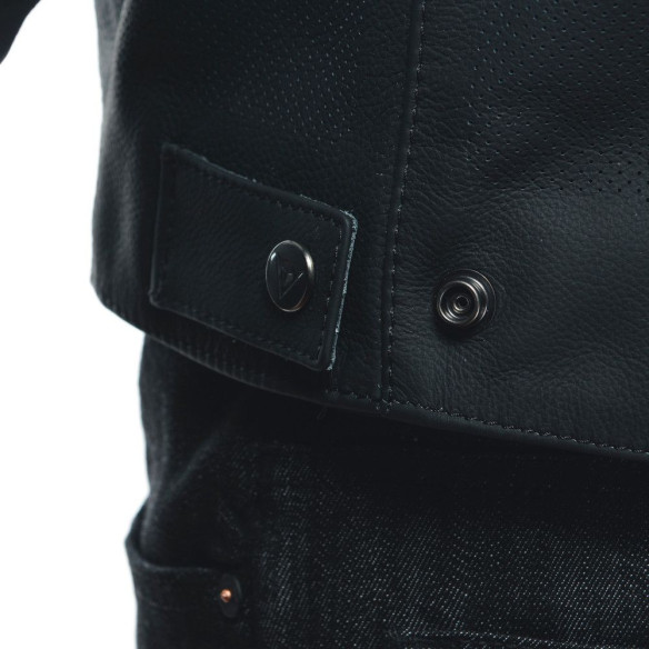 Geaca Moto Piele Razon 2 Perf. Black 25