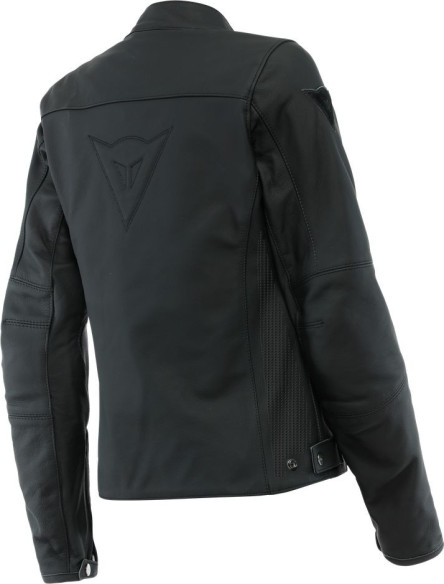 Geaca Moto Piele Dama Razon 2 Perf. Black 25