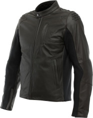 Geaca Moto Piele Istrice Perf. Dark-Brown 25