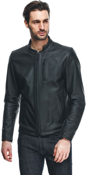 Geaca Moto Piele Fulcro Black 25
