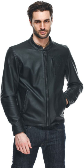 Geaca Moto Piele Fulcro Black 25