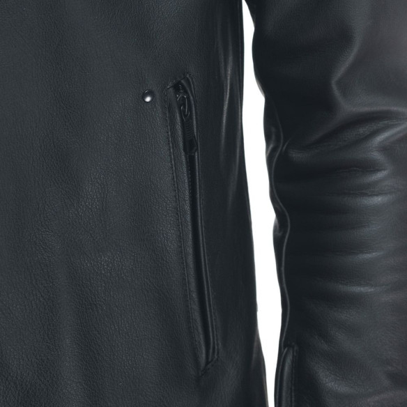 Geaca Moto Piele Fulcro Black 25