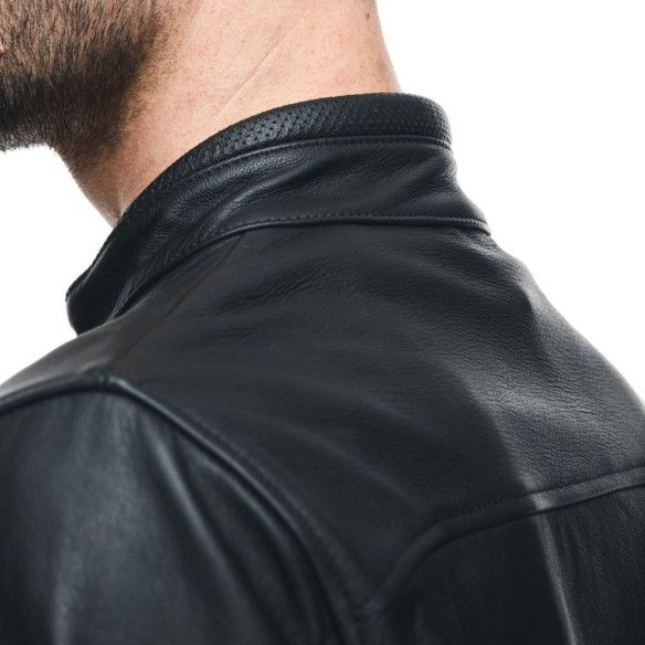 Geaca Moto Piele Fulcro Black 25