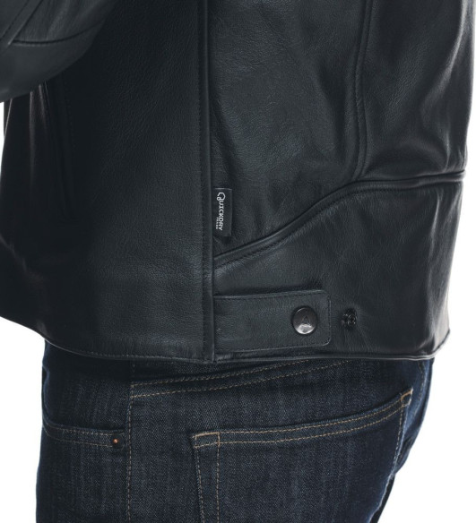 Geaca Moto Piele Fulcro Black 25