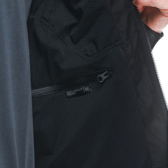 Geaca Moto Piele Fulcro Black 25