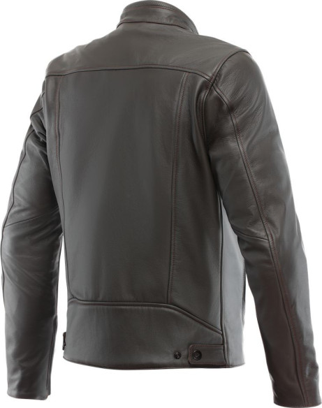 Geaca Moto Piele Fulcro Dark-Brown 25